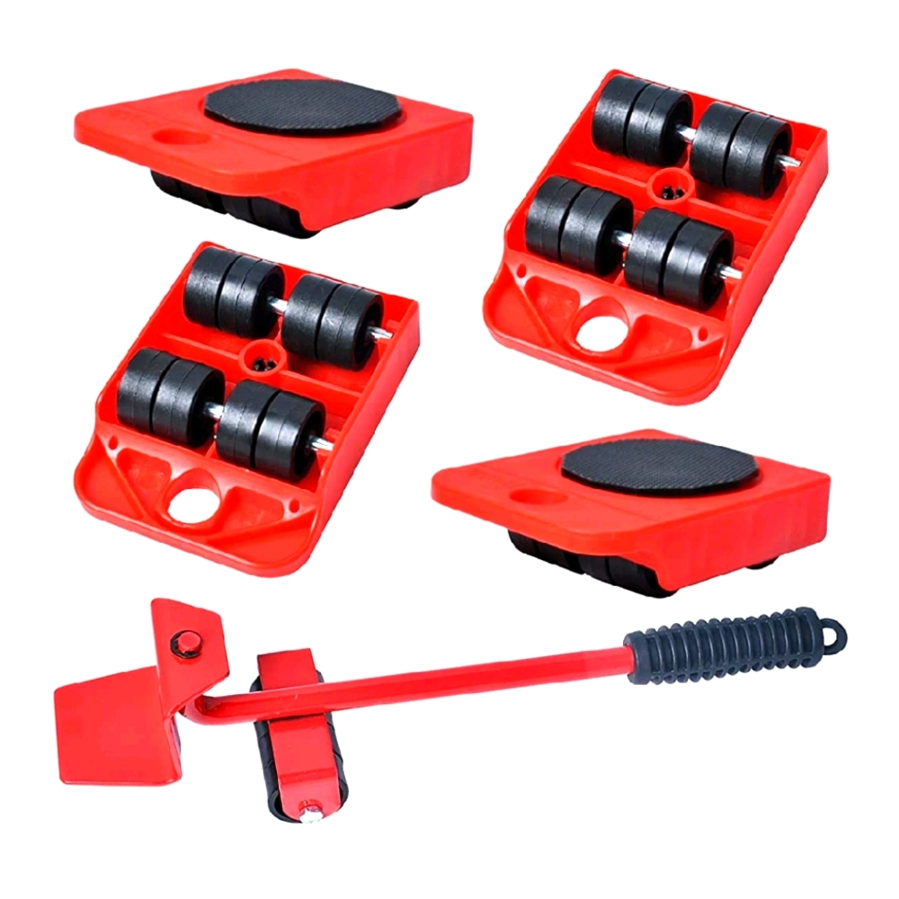 Heavy Duty Furniture Lifter Kit with 4 Sliders，Hea